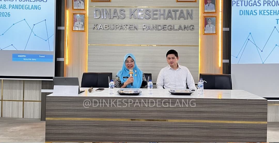 ANGGOTA DPR-RI RIZKI NATAKUSUMAH HADIRI BIMBINGAN TEKNIS PETUGAS PROMKES KABUPATEN PANDEGLANG