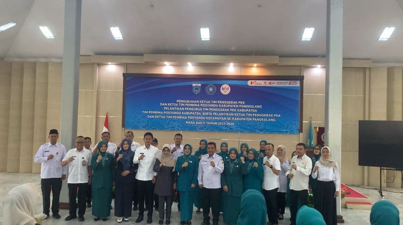 PELANTIKAN TIM PEMBINA POS PELAYANAN TERPADU KABUPATEN PANDEGLANG