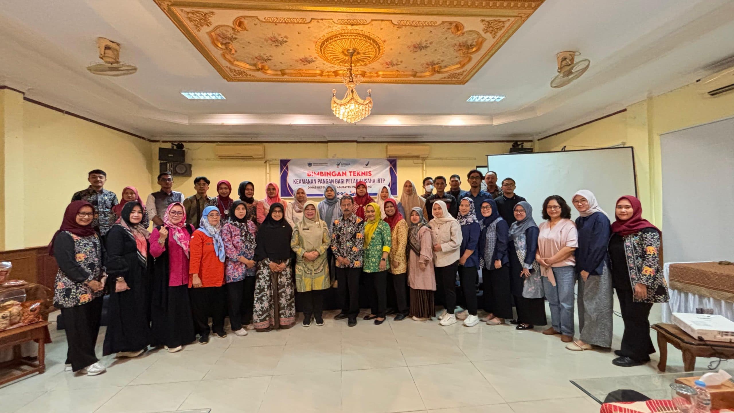 BIMBINGAN TEKNIS KEAMANAN PANGAN BAGI PELAKU USAHA IRTP