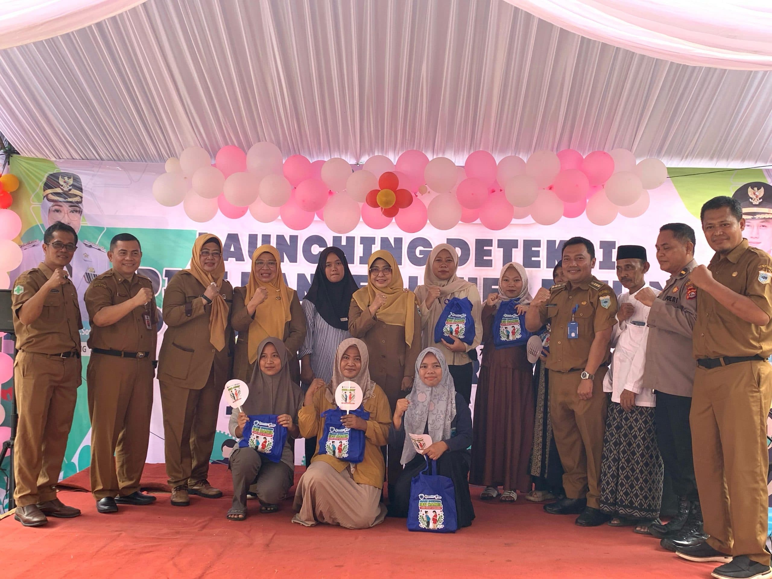 PEMKAB PANDEGLANG LUNCURKAN PROGRAM DETEKSI DINI KANKER LEHER RAHIM DAN PENGGERAKAN BUMIL SEHAT