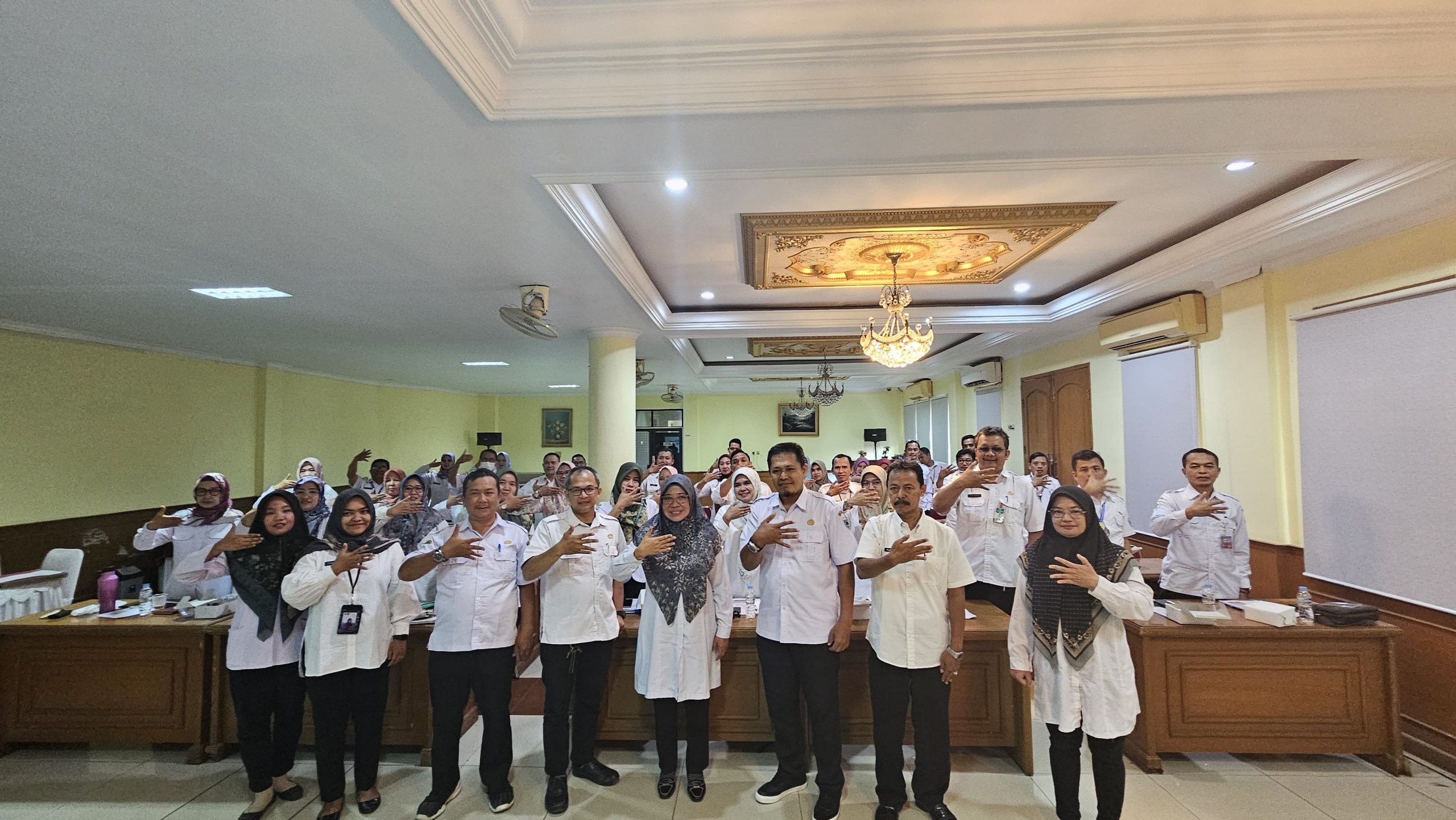 RAPAT KOORDINASI PERCEPATAN PILAR SATU SANITASI TOTAL BERBASIS MASYARAKAT (STBM)